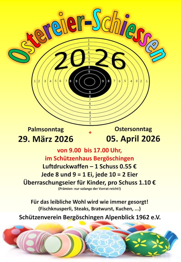 Ostereierschießen 2026